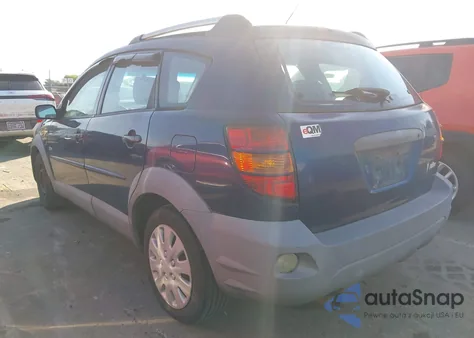 2003 Pontiac Vibe z USA, uszkodzony, nr VIN 5Y2SL62823Z482458